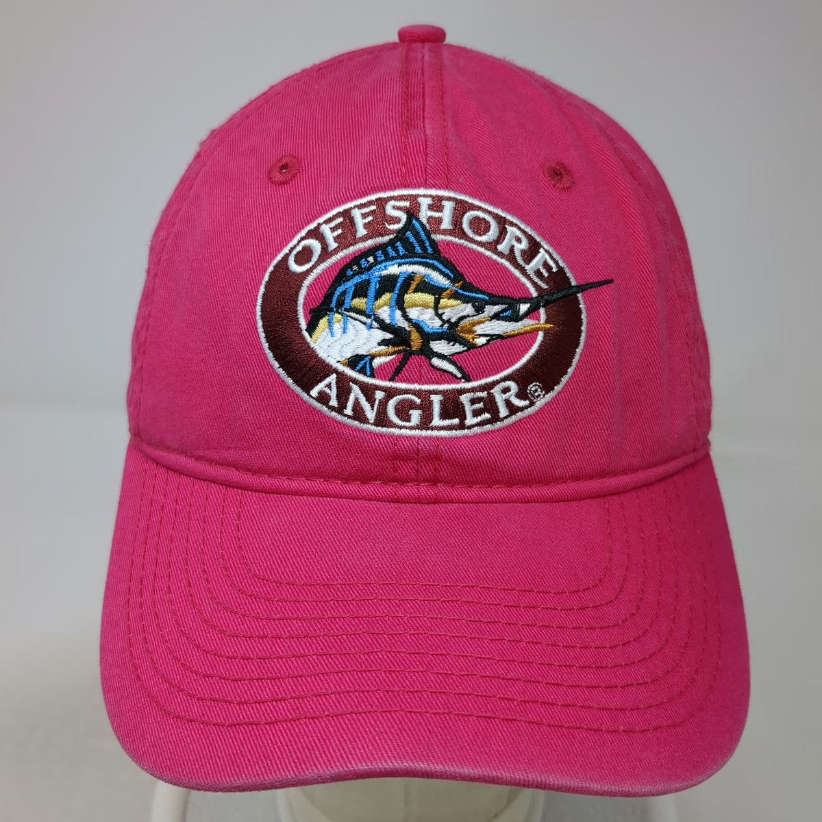 Bass Pro Shops Offshore Angler Pink Baseball Cap One Size Marlin Fishing Hat