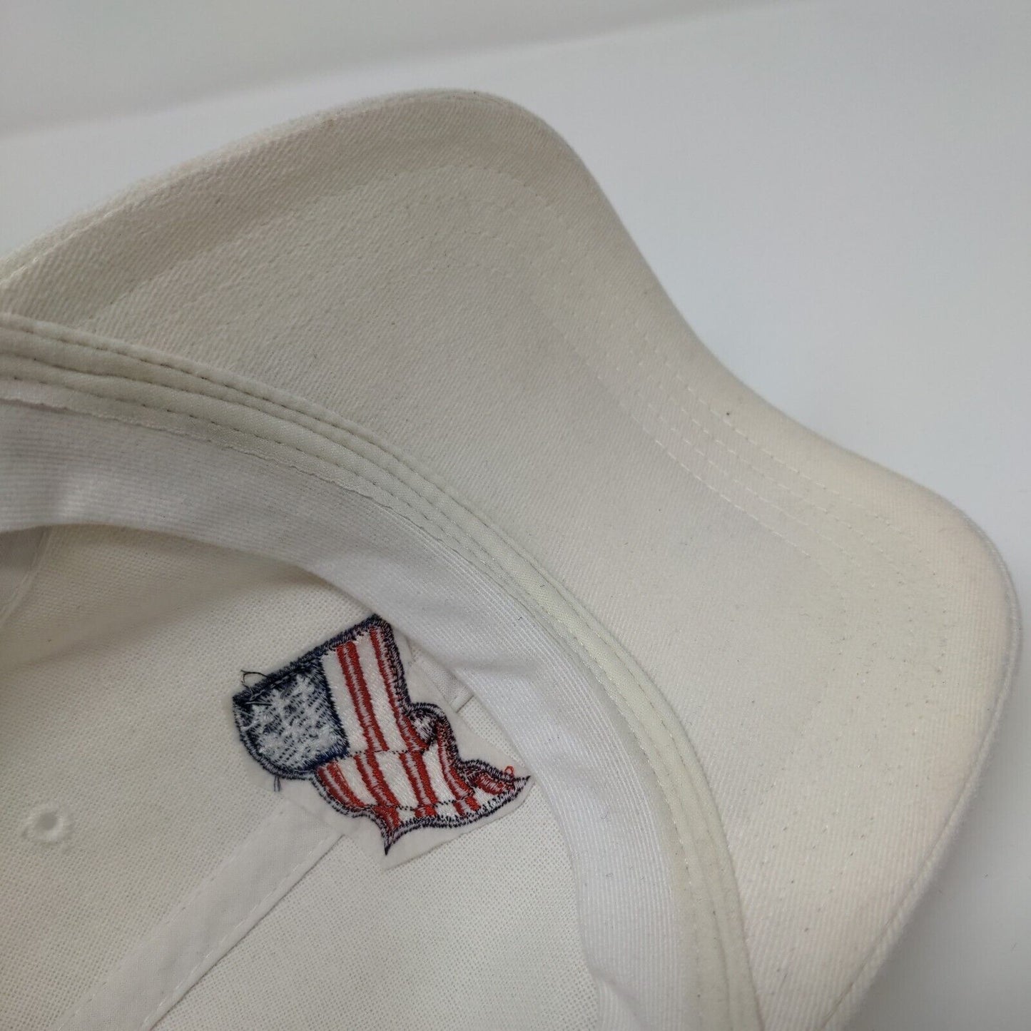 Flag Wrightsock Fitted Hat Tan One Size Embroidered 6 Panel Imperial
