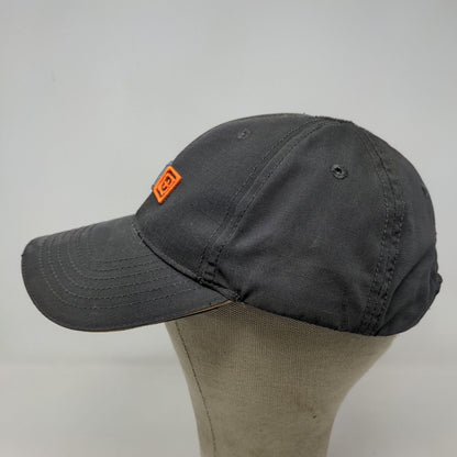 5.11 Tactical Series Men's Strapback Hat Gray Size OS Embroidered Logo 2019