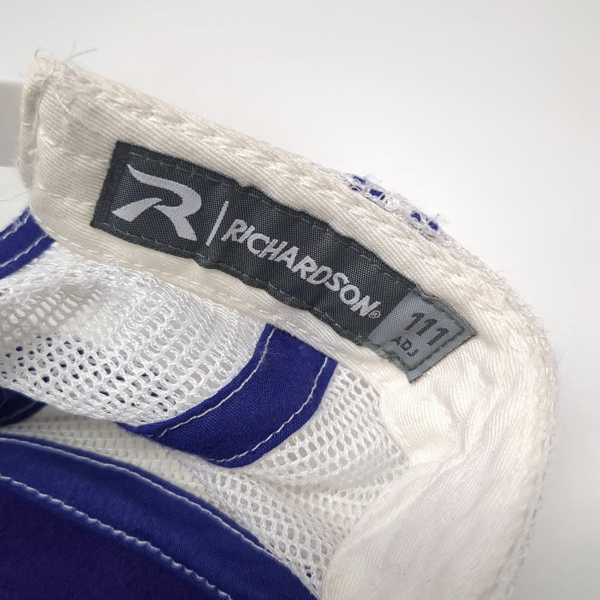 Richardson Trucker Hat Purple One Size Max Ordinate Academy Mesh Snapback Logo
