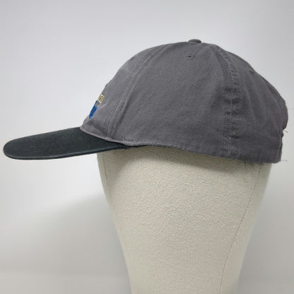Baseball Cap Gray Black One Size Alaska Moose EST 1959 Embroidered Strapback Hat