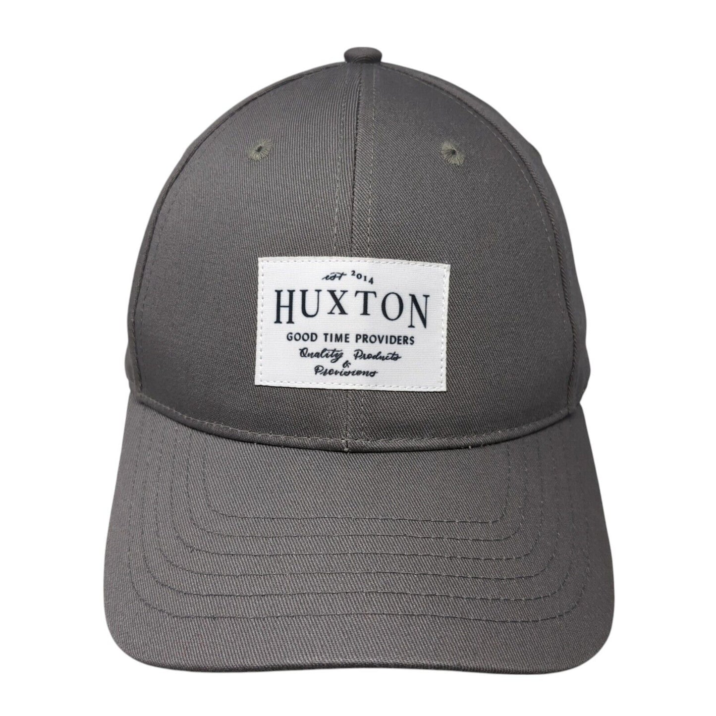 Huxton Good Time Providers Strapback Hat Gray One Size Adjustable 6 Panel