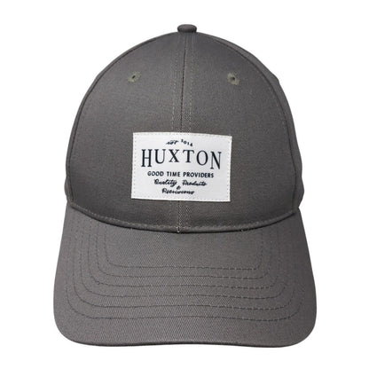 Huxton Good Time Providers Strapback Hat Gray One Size Adjustable 6 Panel