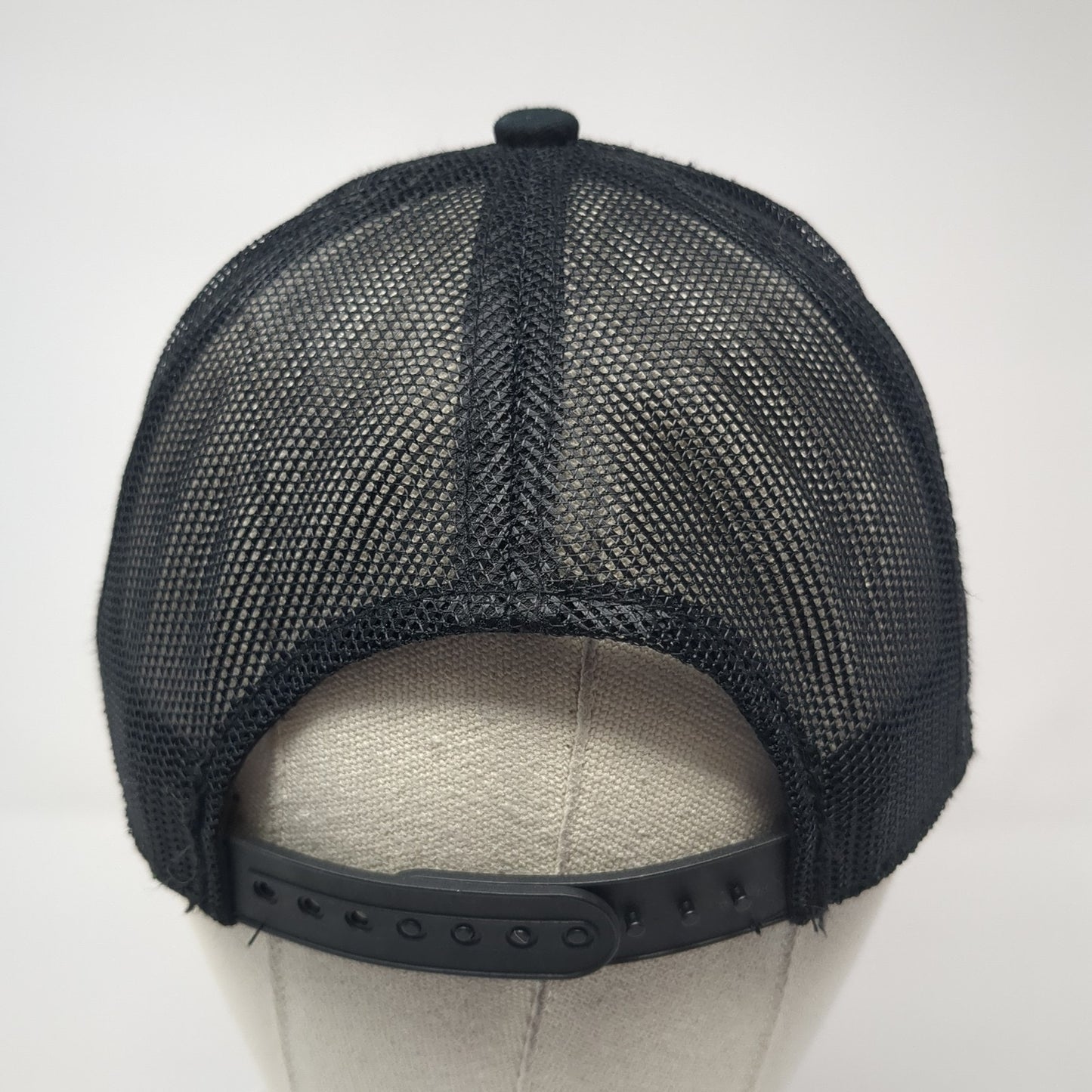D&B Supply 1959 Snapback Trucker Hat Black OS Adjustable Mesh Back Outdoor Cap