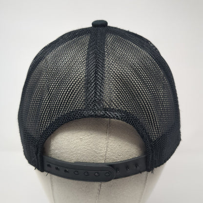 D&B Supply 1959 Snapback Trucker Hat Black OS Adjustable Mesh Back Outdoor Cap