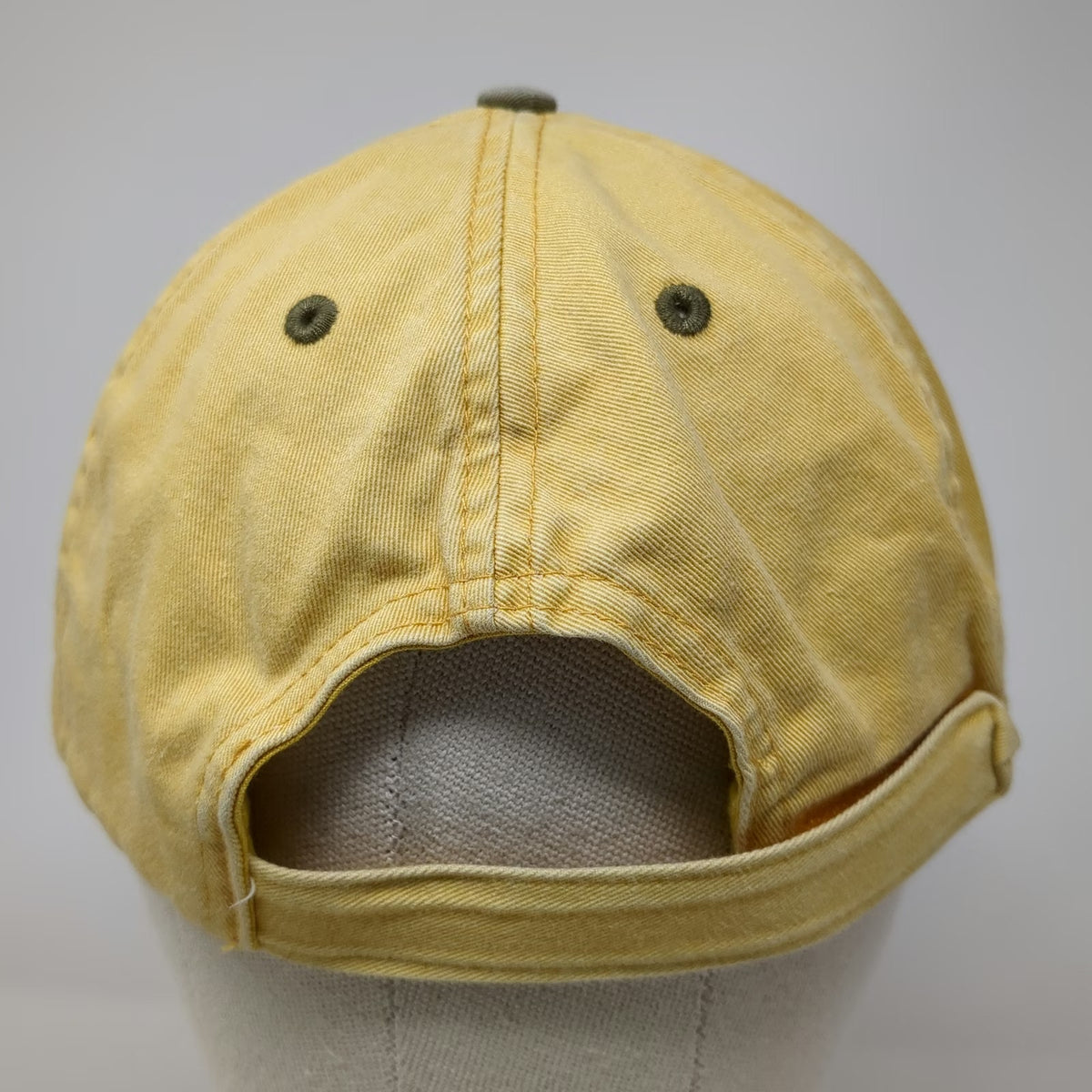 Yacht Club Puerto Vallarta Fish Skeleton Hat Yellow Gray Baseball Cap One Size