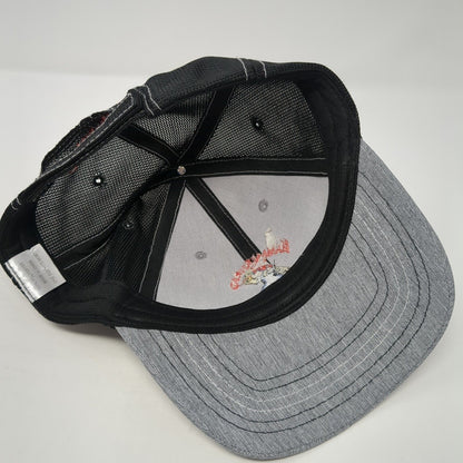 Hammerhead Ale Strapback Trucker Hat Gray One Size Mesh Back McMenamins