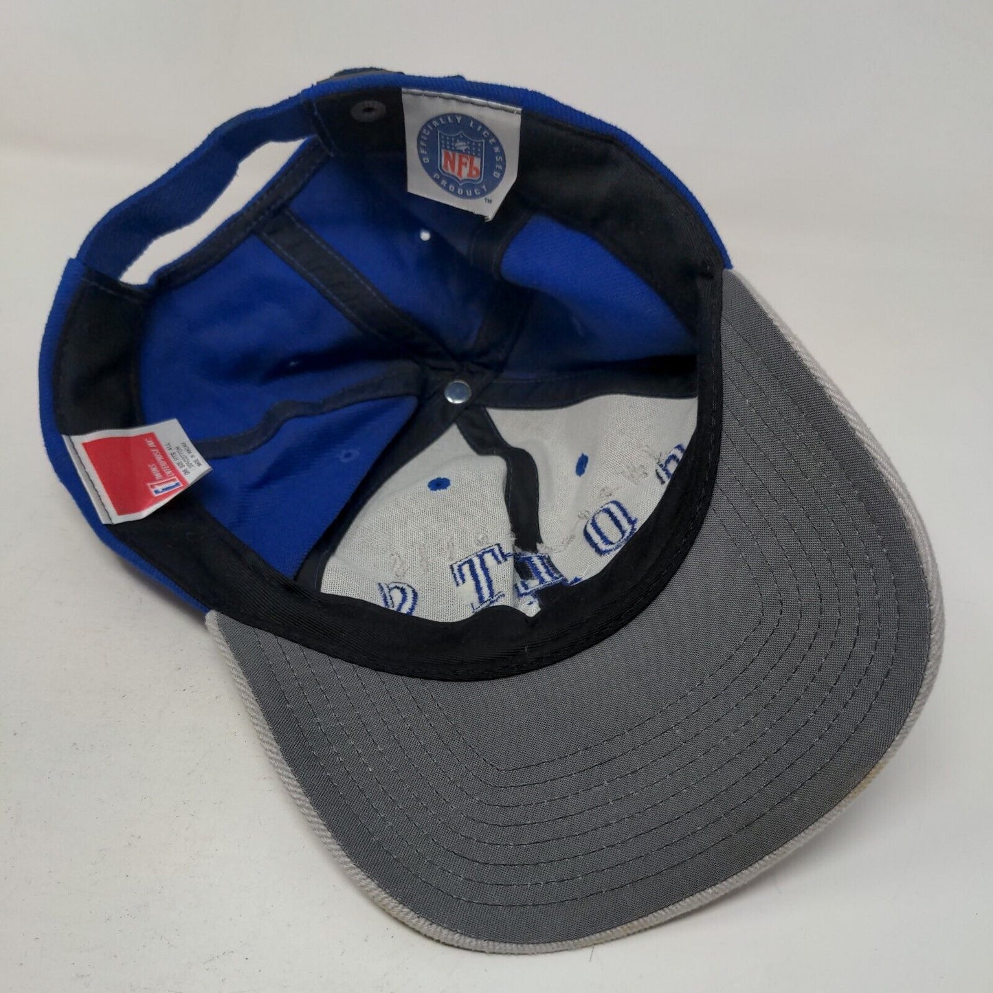 Twins Enterprise Men's Slideback Hat Blue OSFA Embroidered Indianapolis Colts