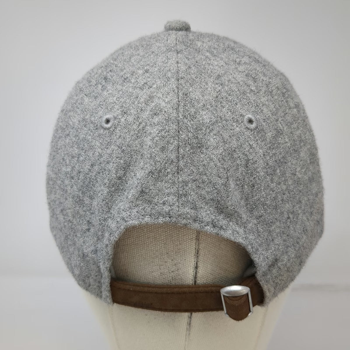 Imperial Baseball Cap Gray One Size Wool Blend Dumbarnie Links Slideback Hat