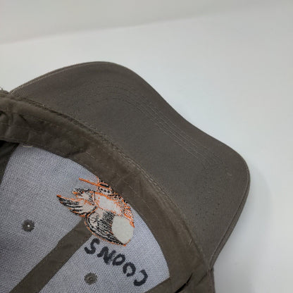 NRA Eagle Strapback Hat Brown One Size Adjustable Embroidered 6 Panel
