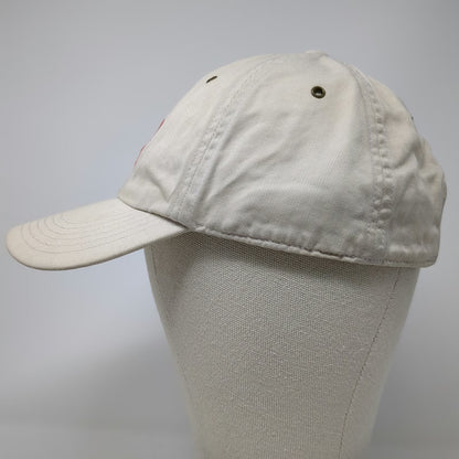 GAP Baseball Cap Beige M Strapback Embroidered G Logo Adjustable Cotton Hat