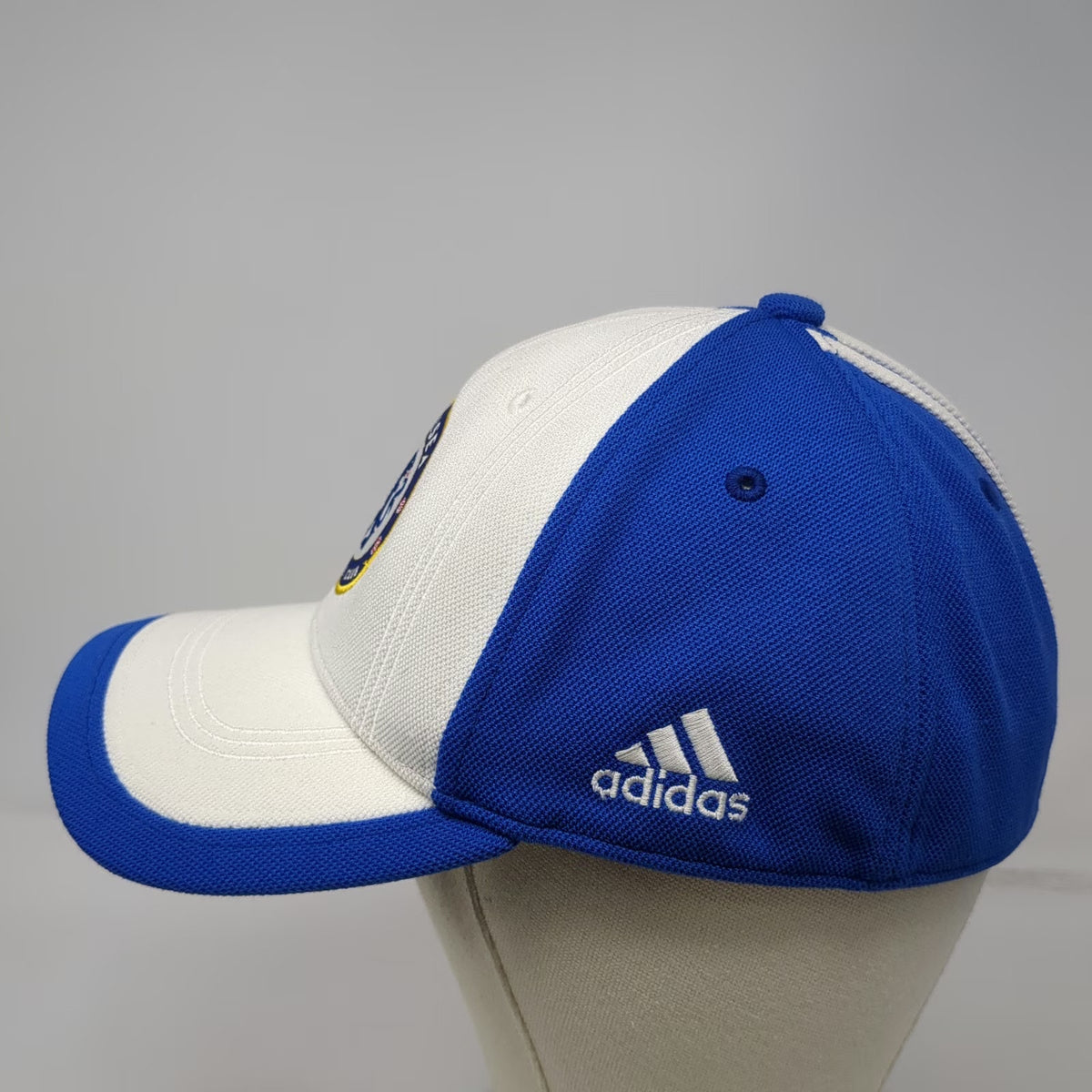 Chelsea Soccer-International Adidas Cap Blue White L A-Flex Three Stripes Hat