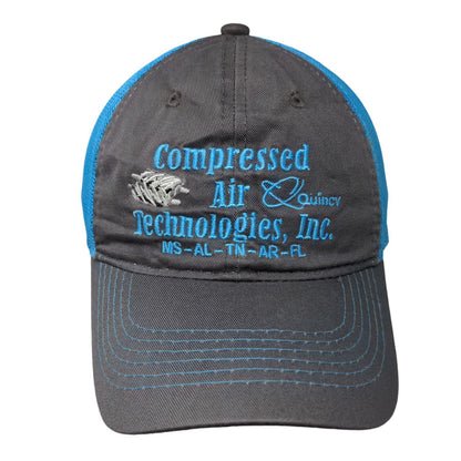 Compressed Air Technologies Strapback Mesh Back Trucker Hat Multi One Size