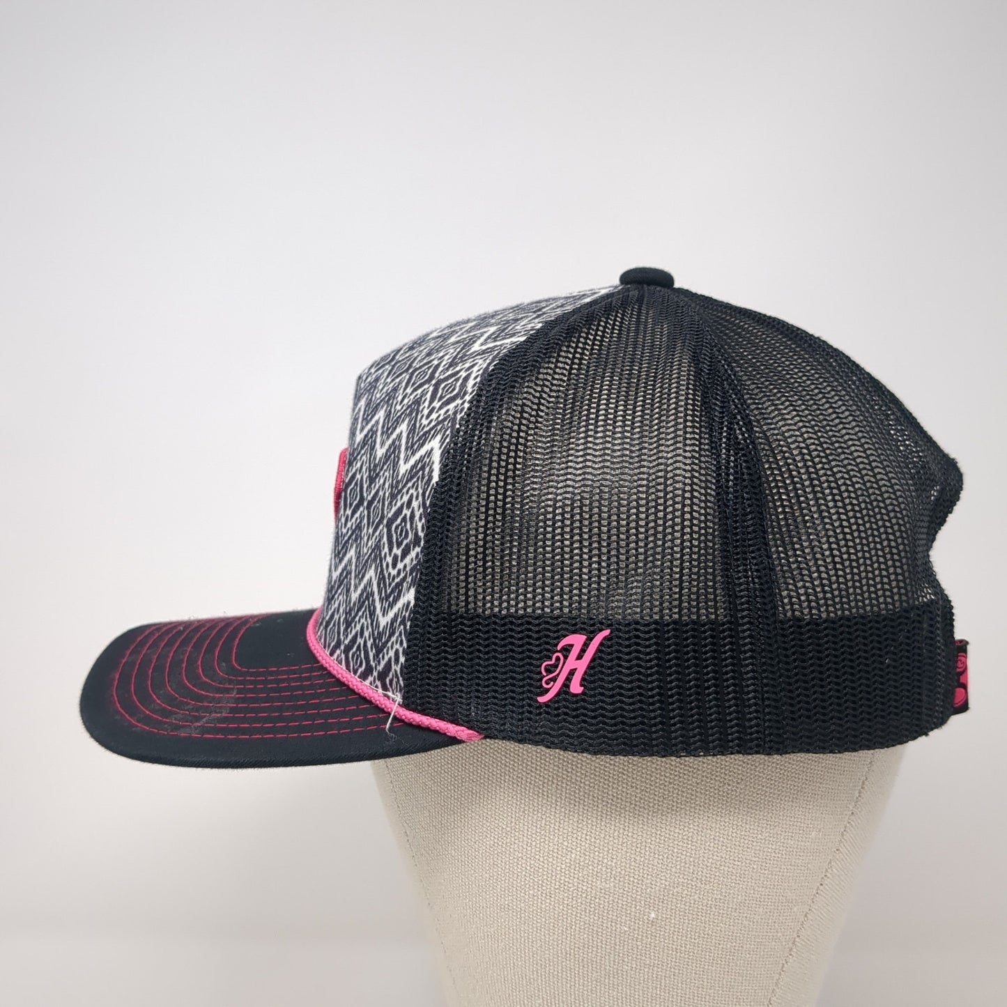 Rope Like A Car Trucker Hat Multicolor One Size Adjustable Mesh Back Rope Hooey