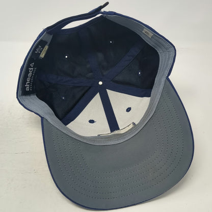 ahead Baseball Cap Blue One Size Desert Willow Golf Resort Strapback Mesh Hat