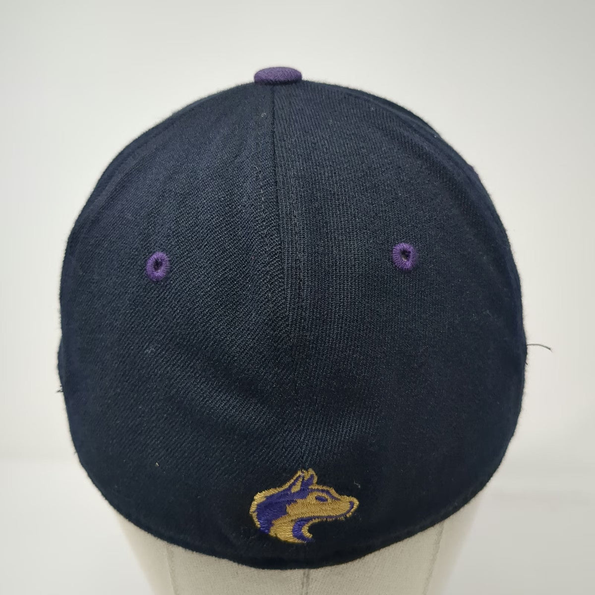 Washington Huskies NCAA Top of the World Black Purple Gold One Size Stretch Hat