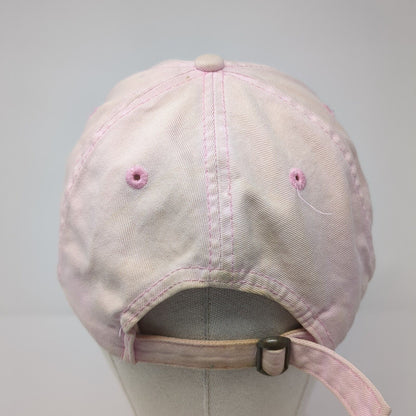 SwedLife Slideback Hat Pink One Size Adjustable Embroidered 6 Panel