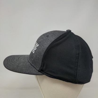 Cap America Men's Strapback Hat Gray Indiana Oxygen Embroidered Logo