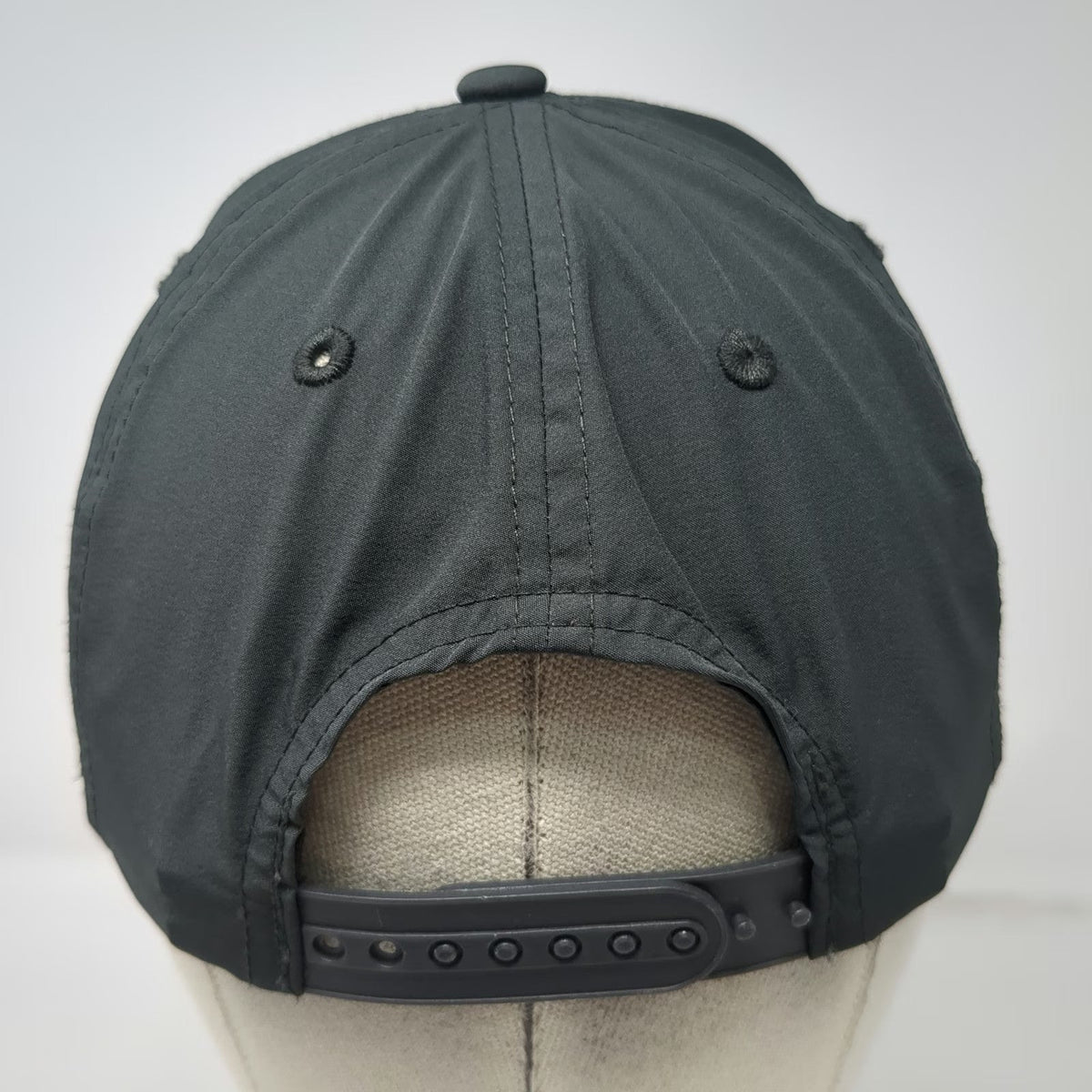 Oobe Chick-fil-A Snapback Hat Gray One Size Perforated Performance Logo Patch