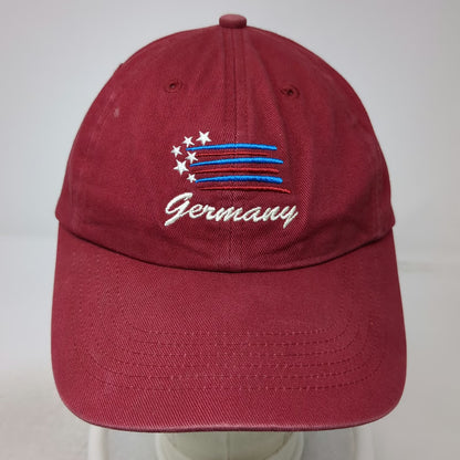 Gear For Sports Baseball Cap Red One Size Germany Stars Stripes Cotton Hat