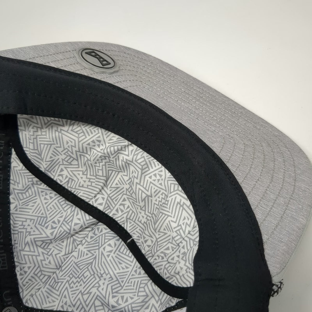 Melin Coronado Hydro Trucker Hat Gray L Snapback Rope Perforated Performance