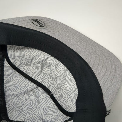 Melin Coronado Hydro Trucker Hat Gray L Snapback Rope Perforated Performance