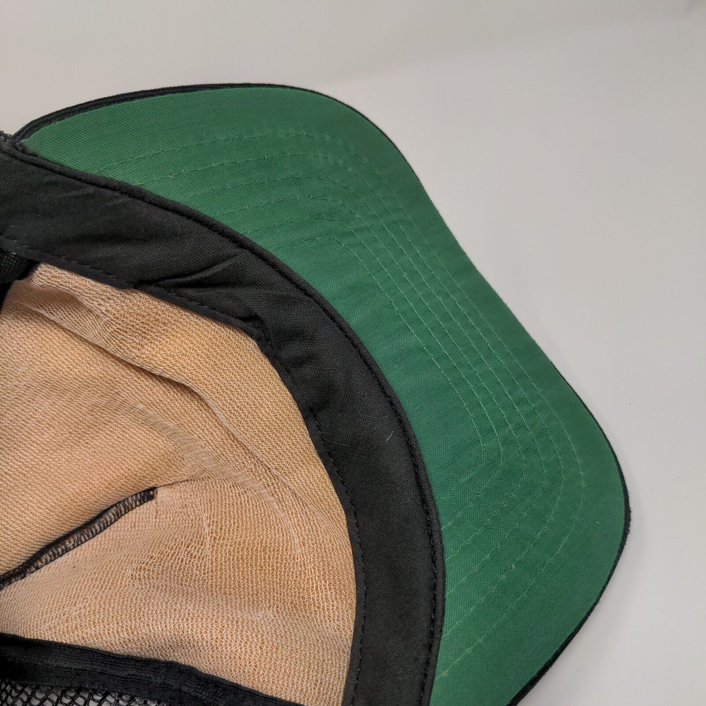 349 FMS Snapback Trucker Hat Black OSFA Adjustable Breathable Mesh Back