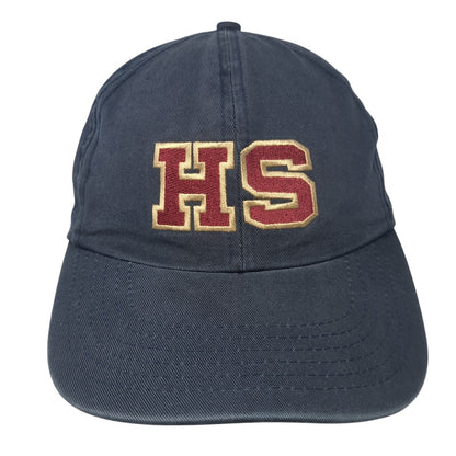HS Hidden Springs Slideback Hat Blue One Size Adjustable Embroidered