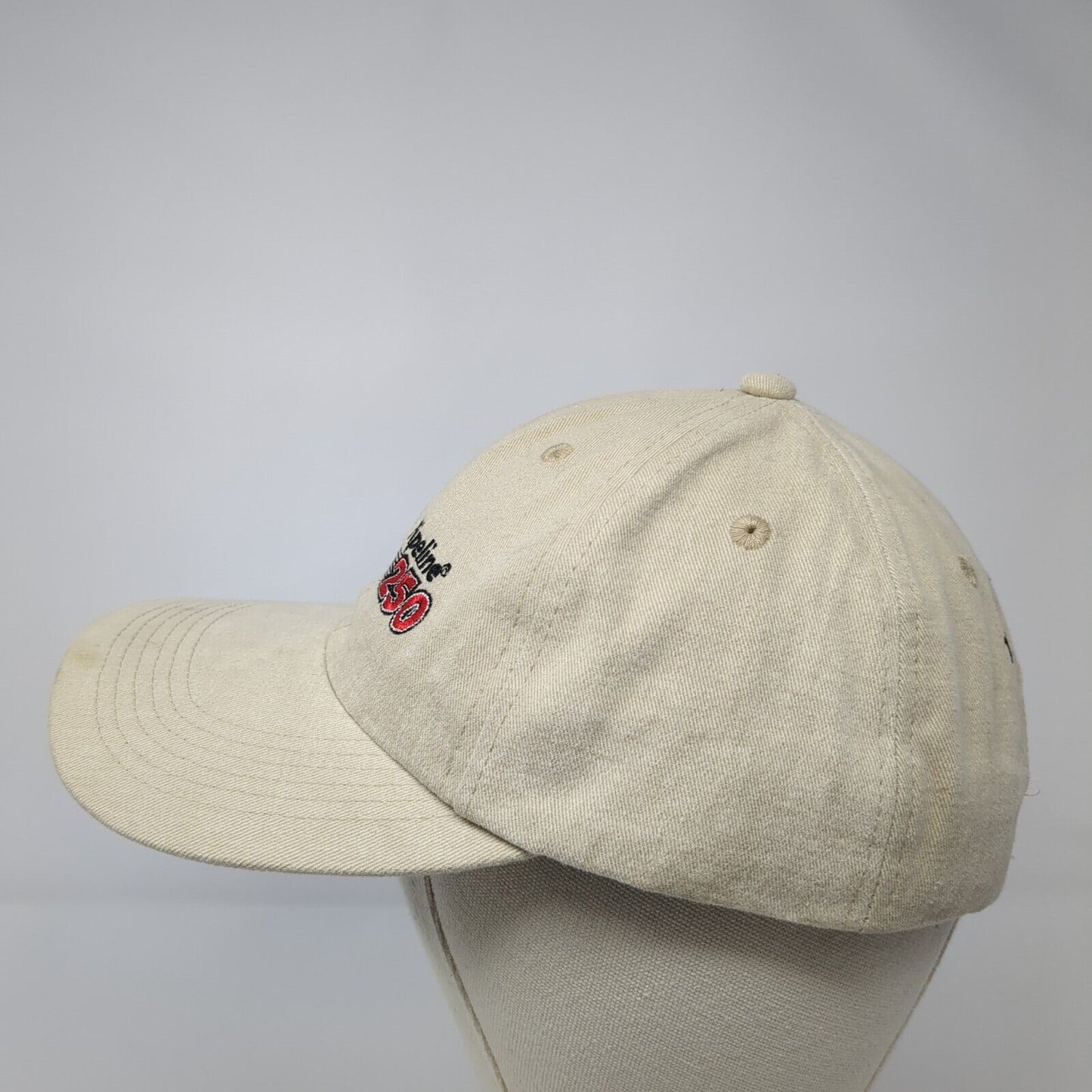 Charter Pipeline 250 Slideback Hat Tan One Size Adjustable Embroidered