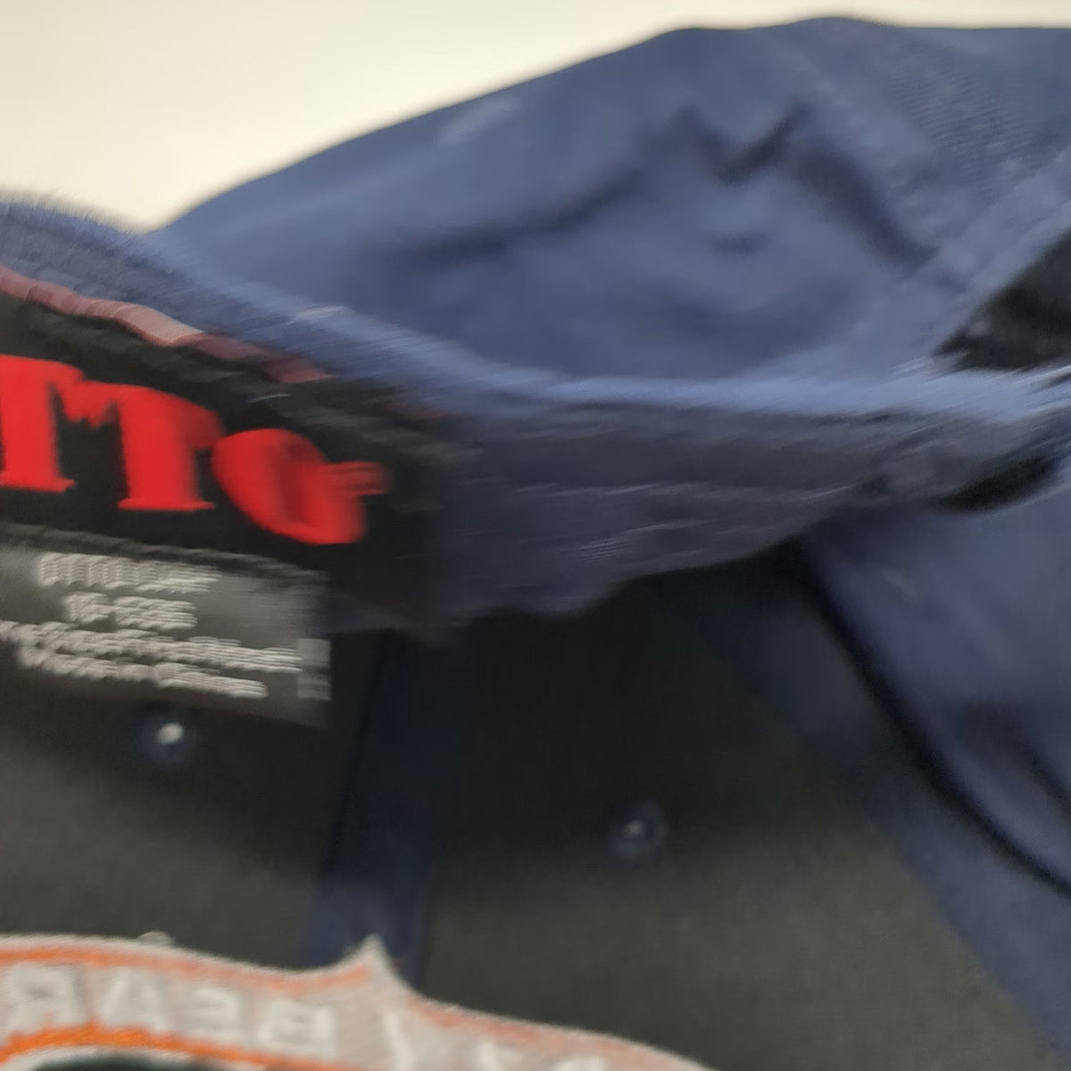 OTTO Baseball Cap Blue One Size Strapback Lazy Bear Ranch Weiser Idaho Logo Hat