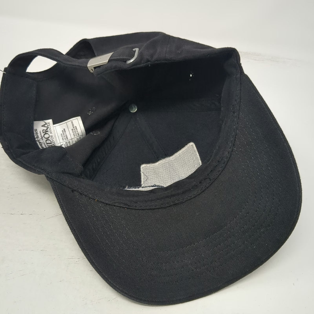 Disney Parks Pandora World of Avatar Black Baseball Cap One Size Slideback Hat
