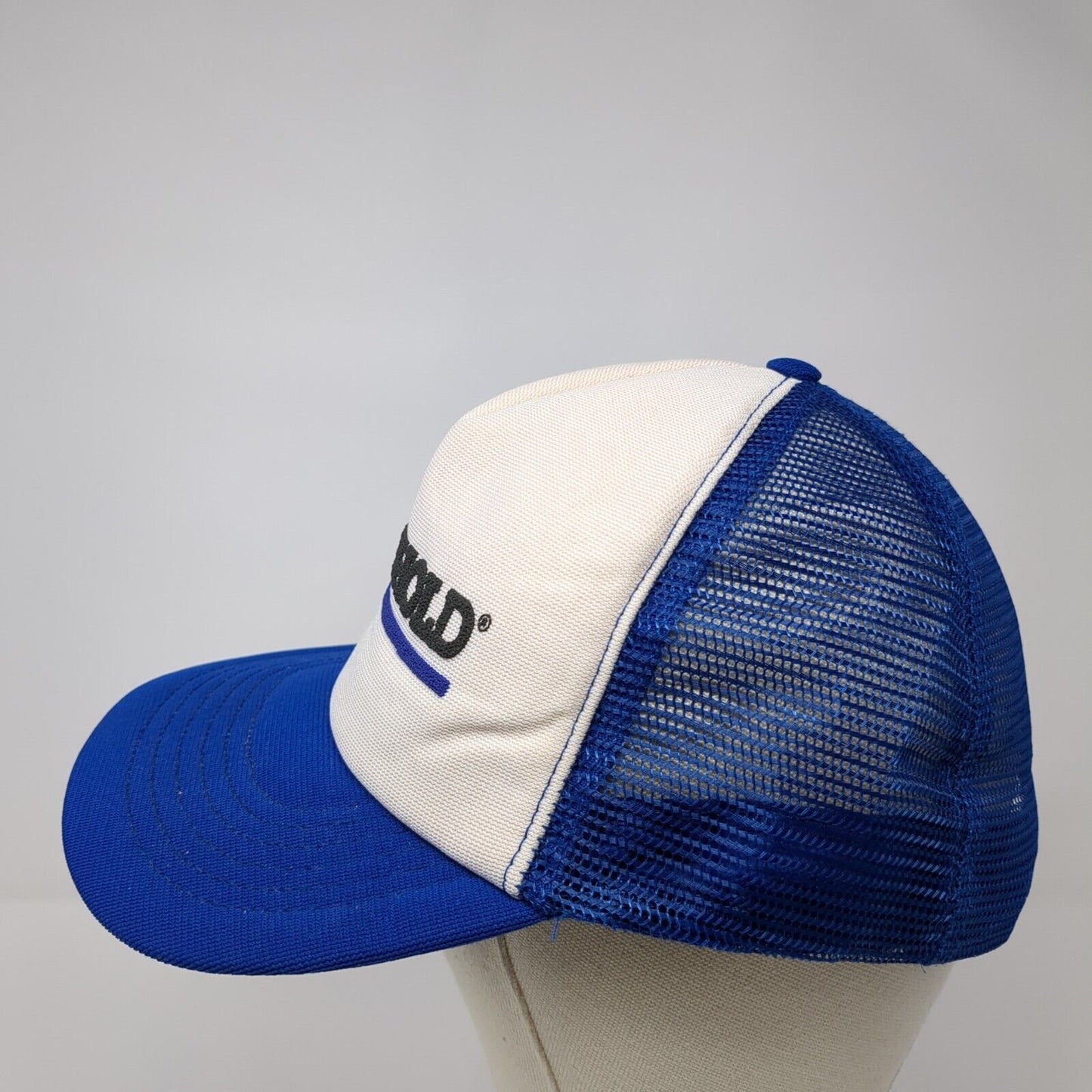 Reichhold Snapback Mesh Back Trucker Hat Blue One Size Colorblock