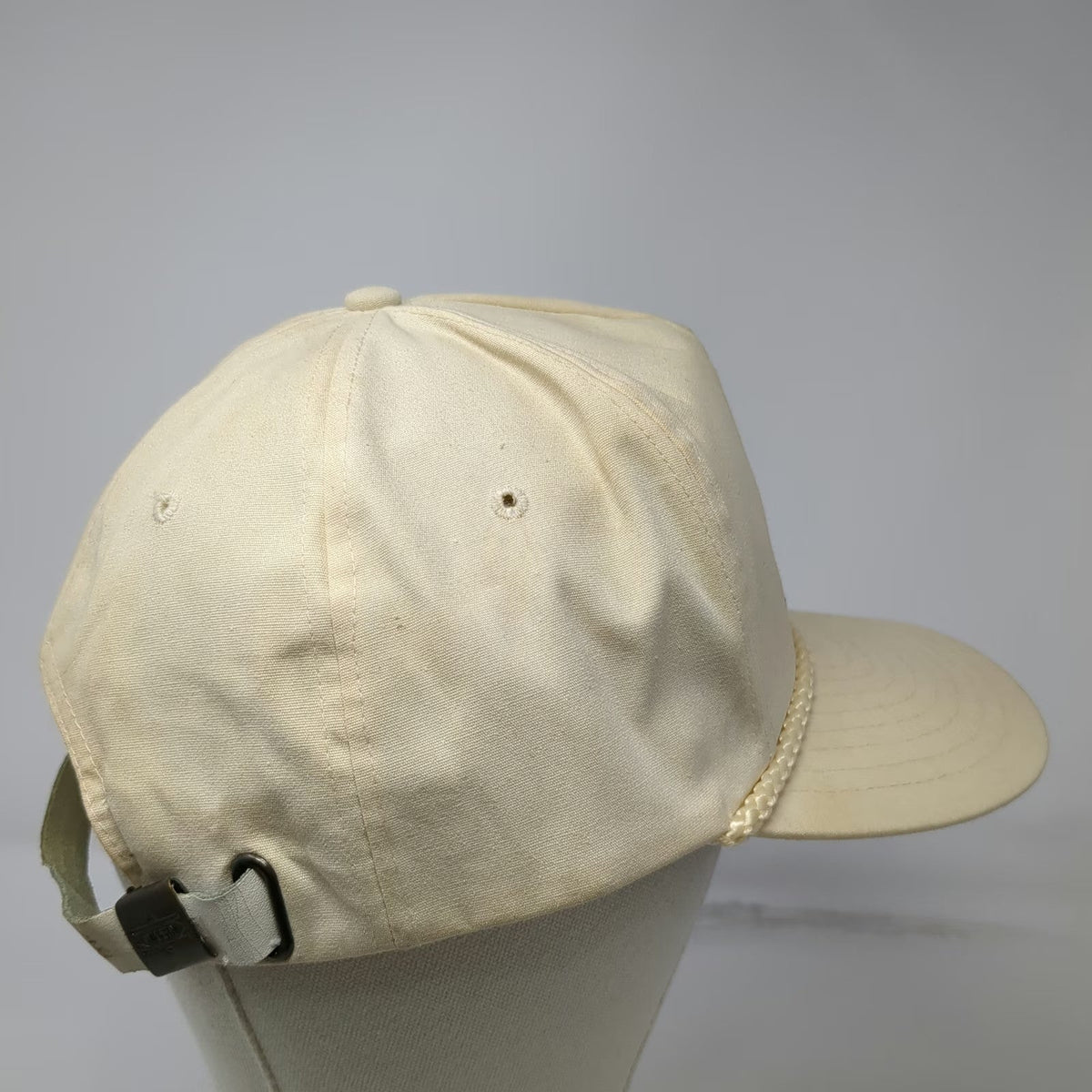 Nissin 5 Panel Beige One Size Hat Humanitarian Bowl Boise Idaho Rope Brim