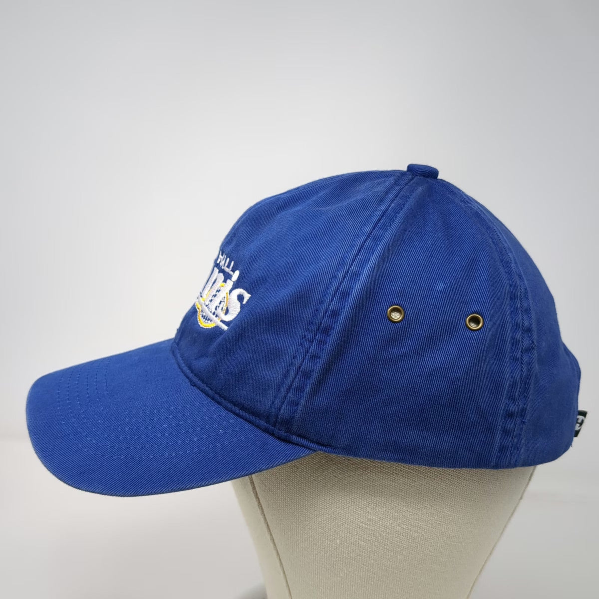 Pacific Headwear Seton Hall Tennis Baseball Cap Blue One Size Embroidered Hat