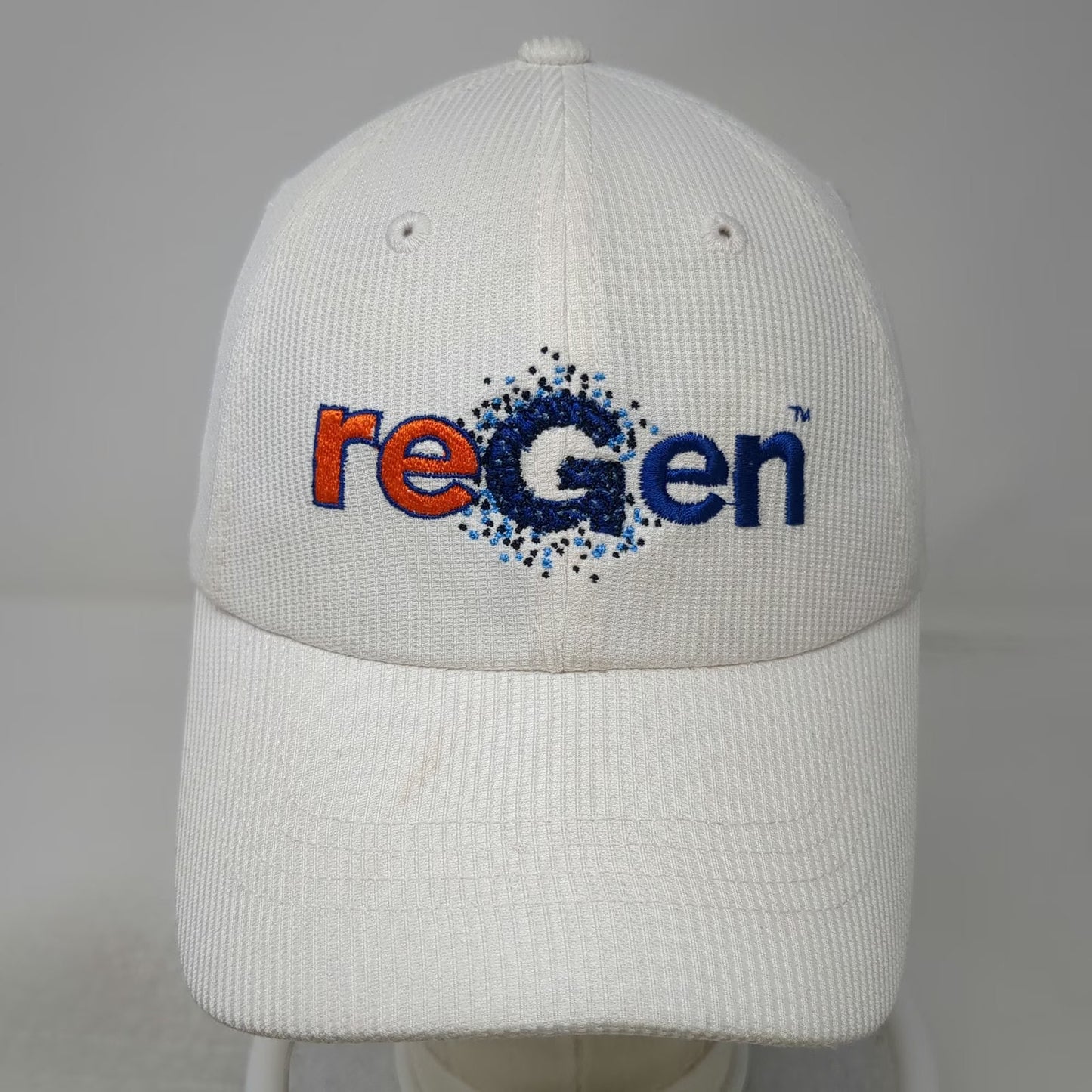 Port Authority Baseball Cap White One Size reGen Embroidered Logo Strapback hat
