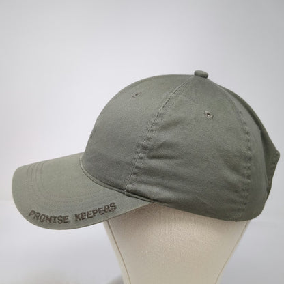 Promise Keepers Baseball Cap Green One Size Slideback Embroidered Cotton Hat