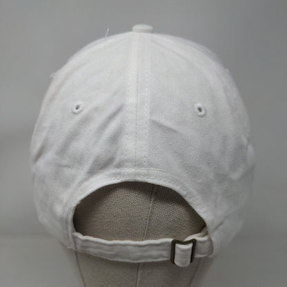 Engaged With Days Slideback Hat White One Size Embroidered Big X