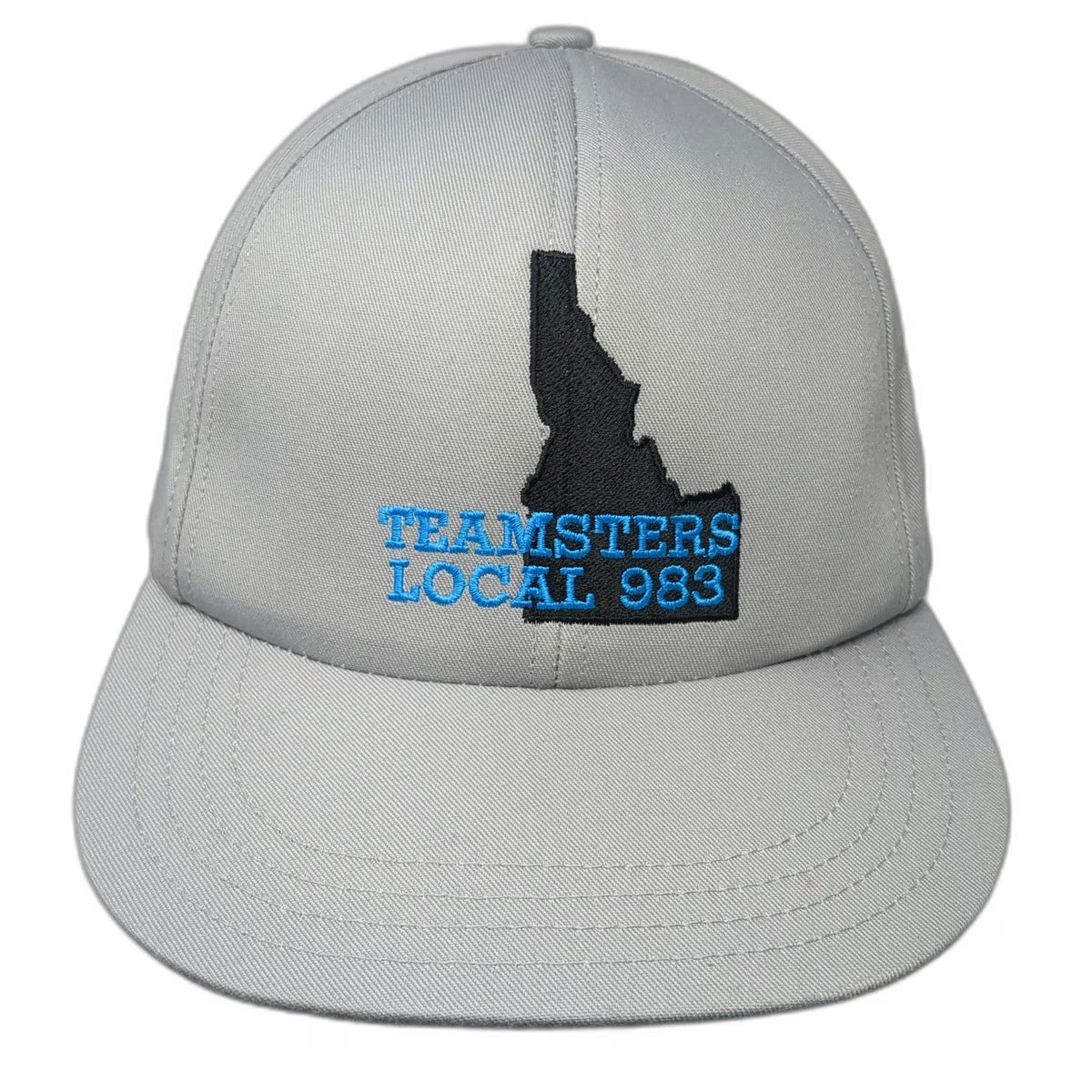 Unionwear Snapback Gray One Size Teamsters Local 983 Idaho Workers United Hat
