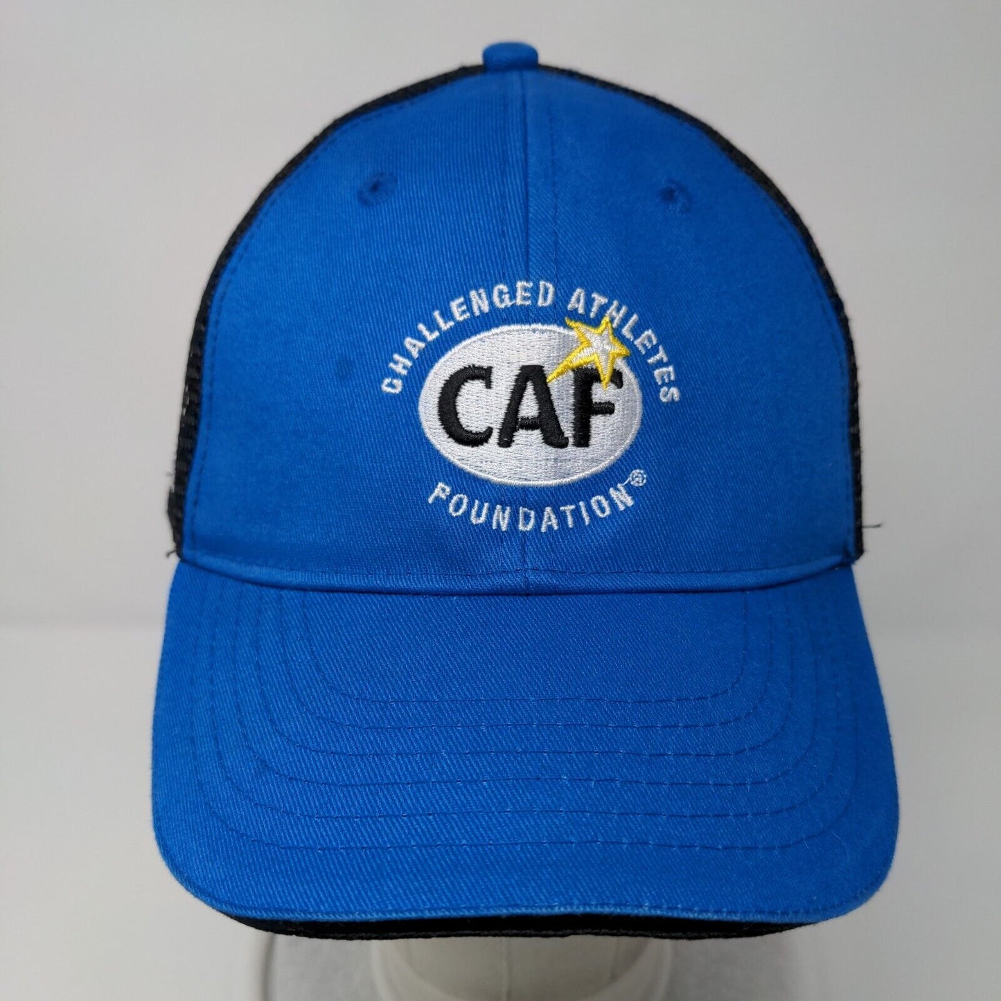 Challenged Athletes Foundation Snapback Trucker Hat Blue OSFA Headsweats