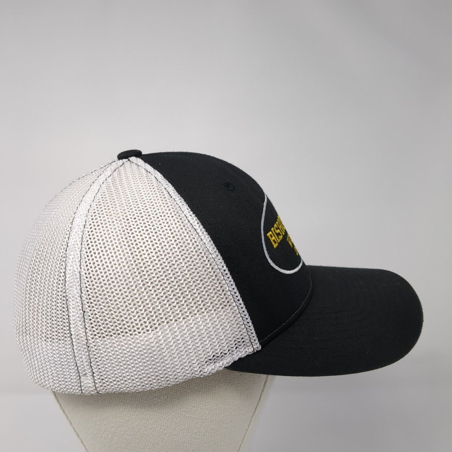 Bishop Kelly Wrestling 2016-2017 Fitted Trucker Hat Black L/XL Mesh Richardson