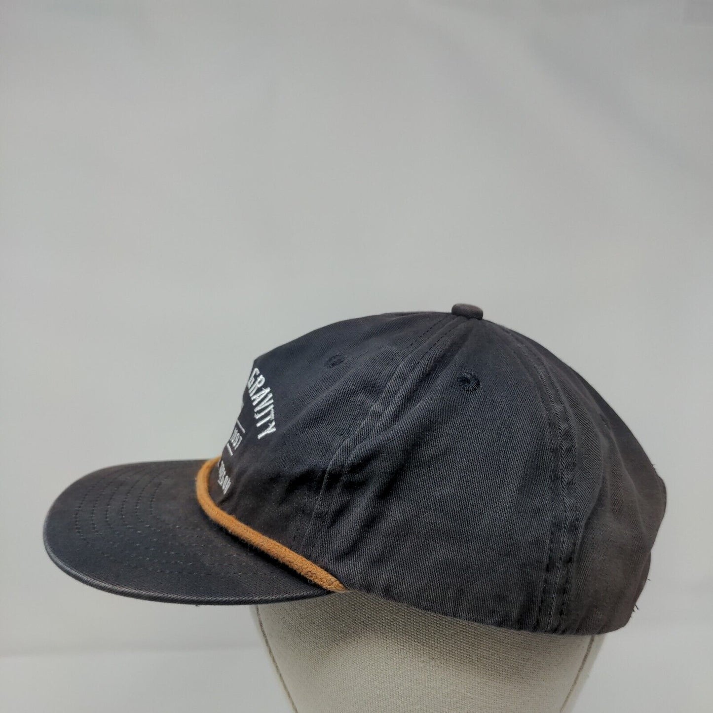 Terminal Gravity Enterprise Oregon Snapback Hat Blue One Size Embroidered Rope