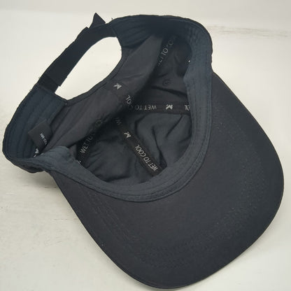Mission Baseball Cap Black One Size Cooling Mesh Perforated Strapback Active Hat