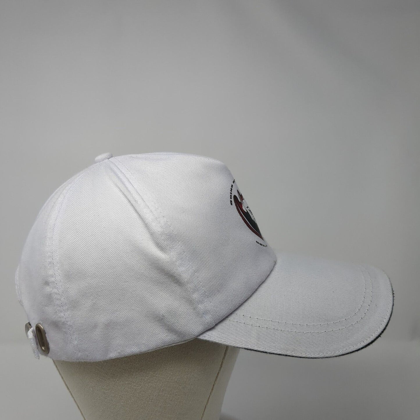 Rhino Off-Road Slideback Baseball Cap White One Size Adjustable 6 Panel