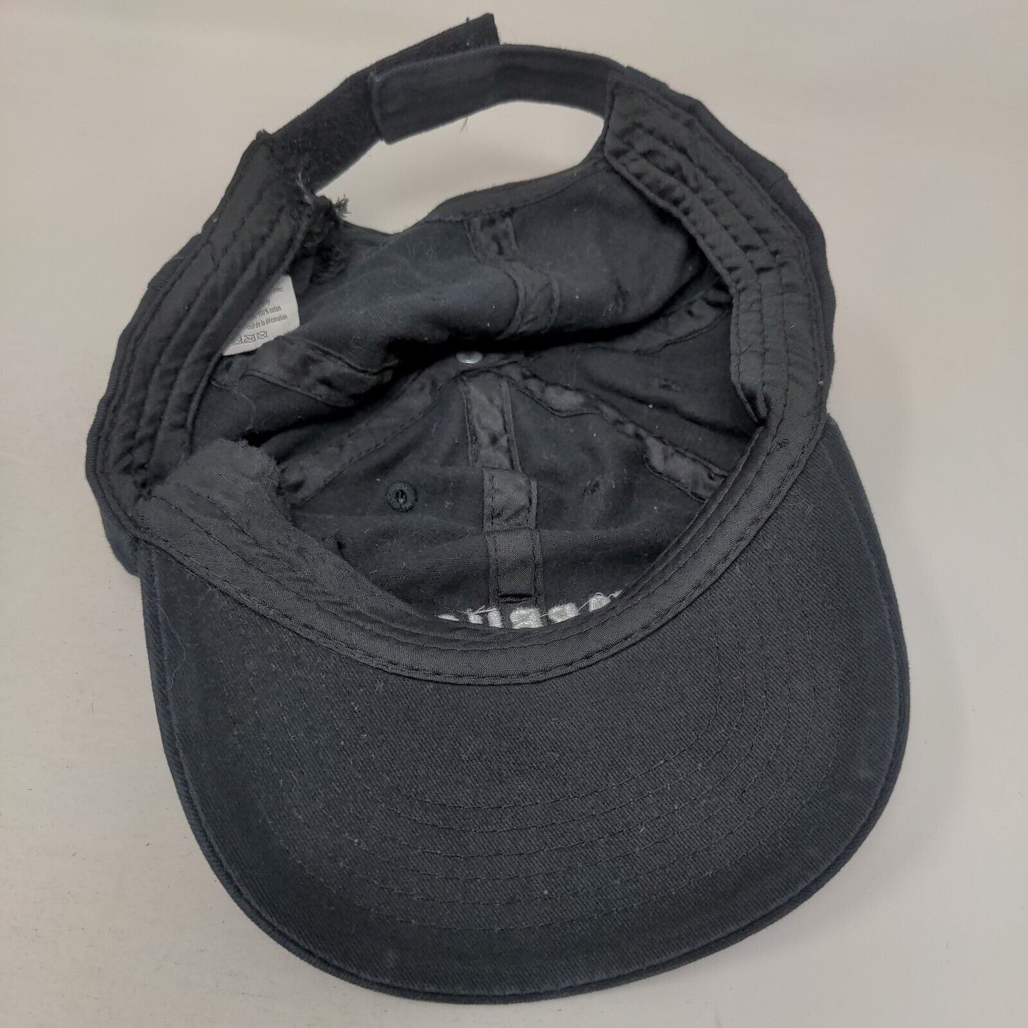 Starbucks Strapback Hat Black One Size Embroidered Employee Uniform