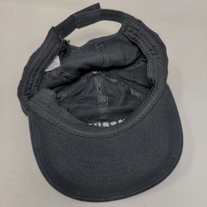 Starbucks Strapback Hat Black One Size Embroidered Employee Uniform