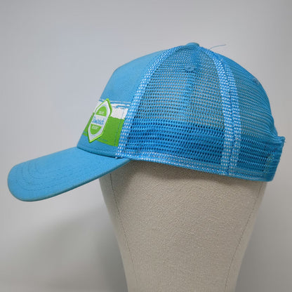Pukka Trucker Hat Blue One Size Idaho Tamarack Resort Mesh Back Snapback Graphic