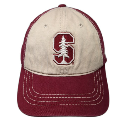 Stanford Cardinal NCAA Zephyr Red One Size Hat Contrast Stitching Slideback Logo