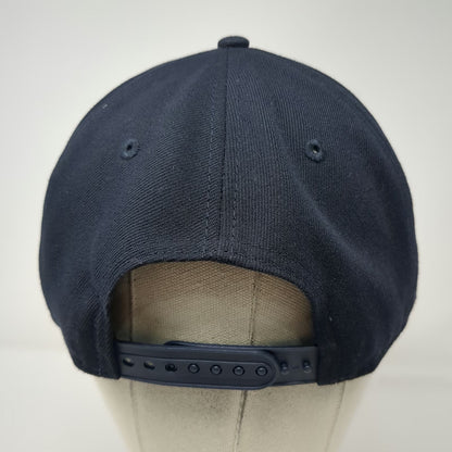 New Era New York Yankees MLB Blue Snapback One Size Hat 9FIFTY Flat Brim White