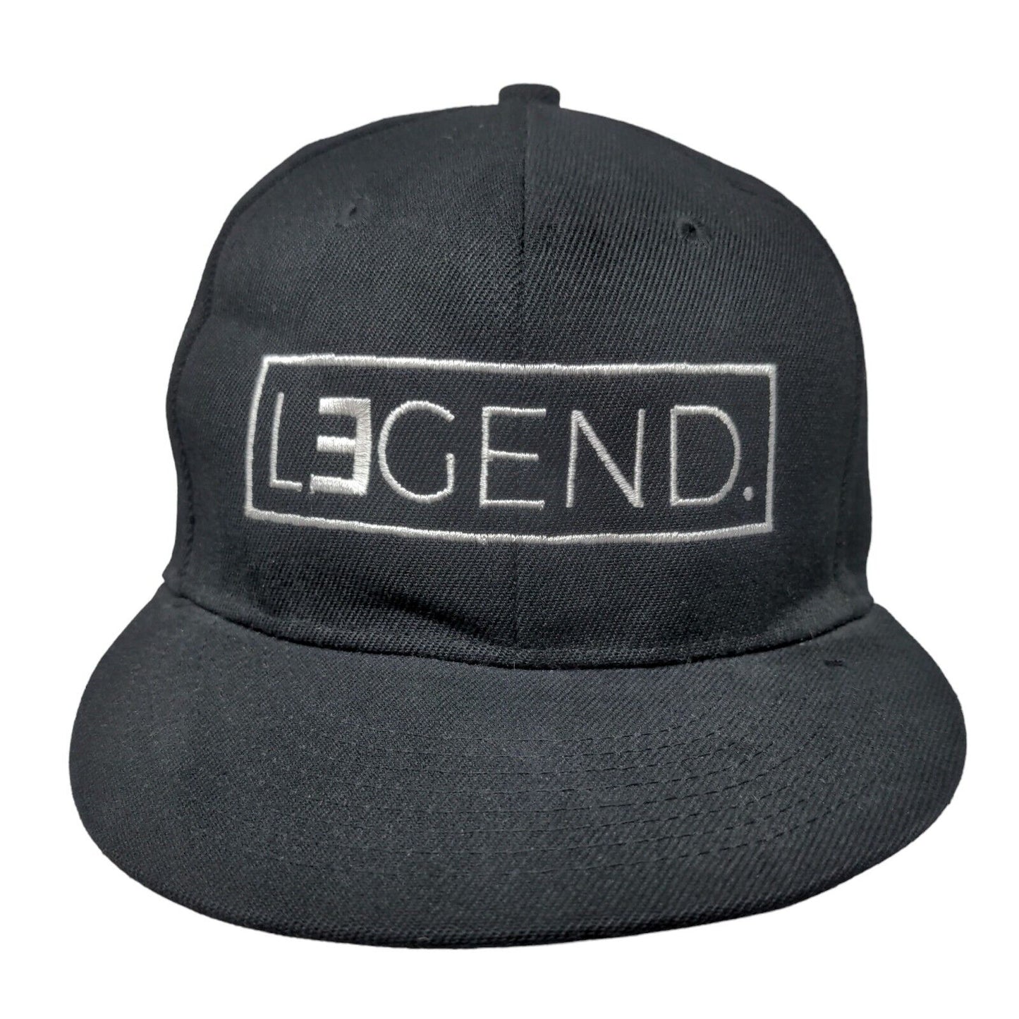 Legend Snapback Hat Black OSFA Embroidered 6 Panel To: Little Arrows