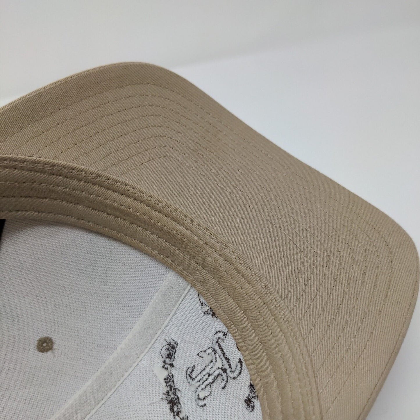 Cody Cattle Company Snapback 112 Trucker Hat Tan OSFA Mesh Back Richardson